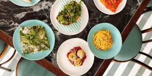 Lina Stores arrives in Broadgate Circle