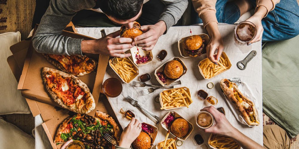 Total December growth for restaurants driven by deliveries