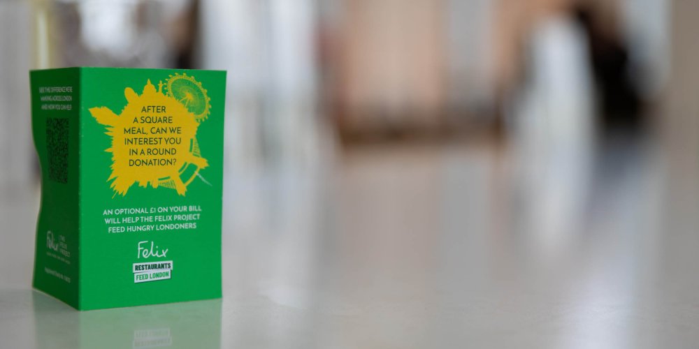 The Felix Project calls on London restaurant support