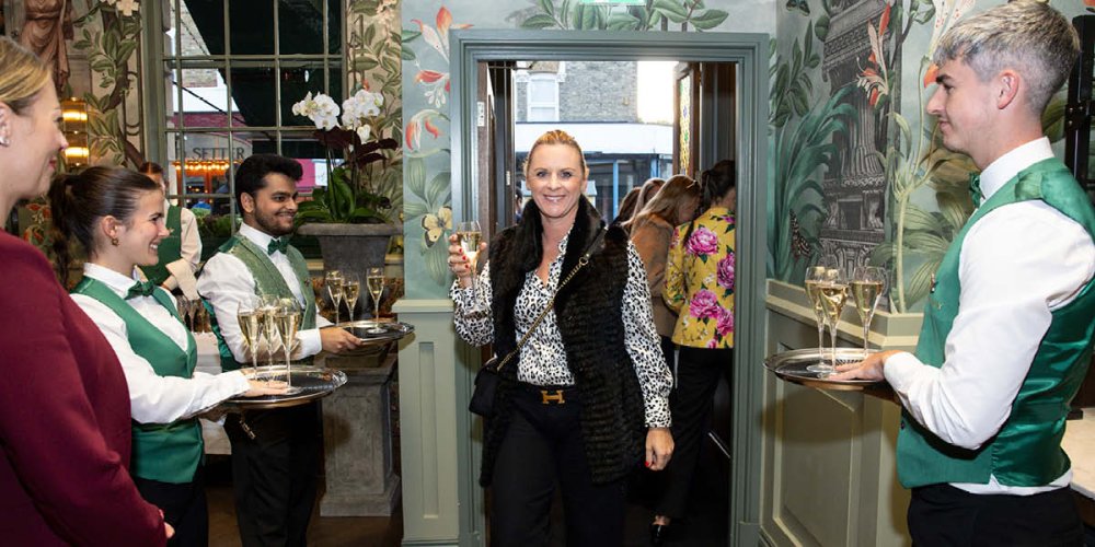 VIPs celebrate the launch of The Ivy Northcote Road