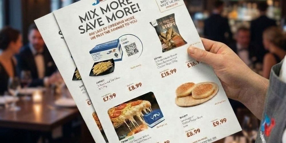JJ Foodservice Customers Saving More than £1 million a Month as Mix More Save More Scheme Passes 1000 Products