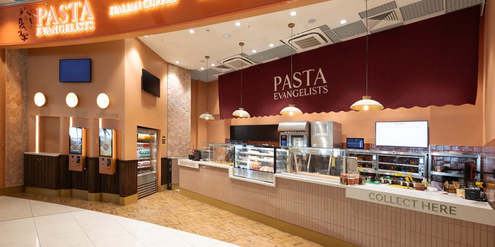 Pasta Evangelists launches first airport outpost