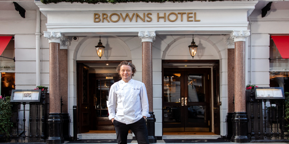 Tom Kitchin kicks off Brown's Hotel residency