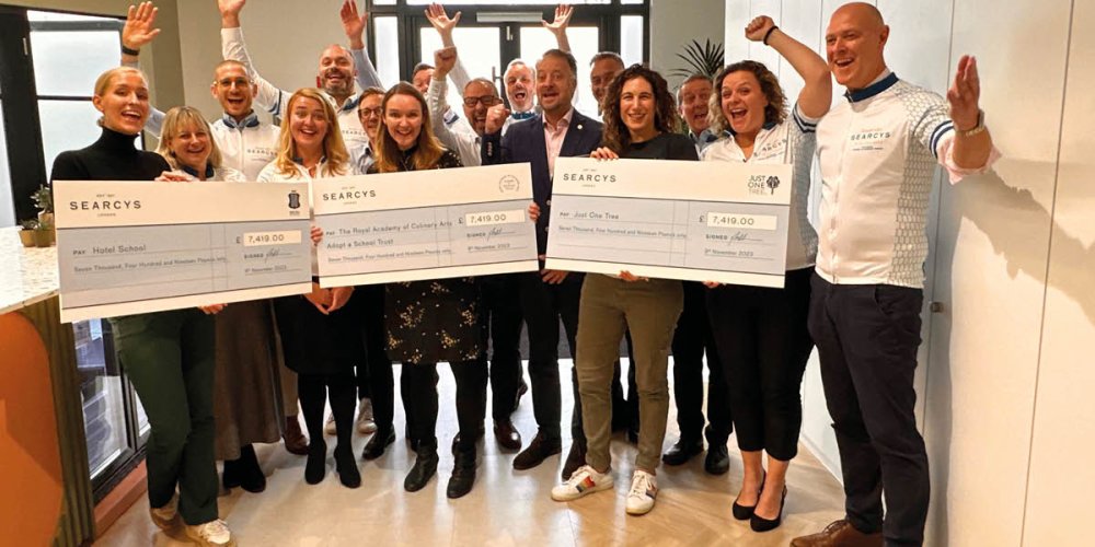 Tour de Searcys raises over £22k for charity