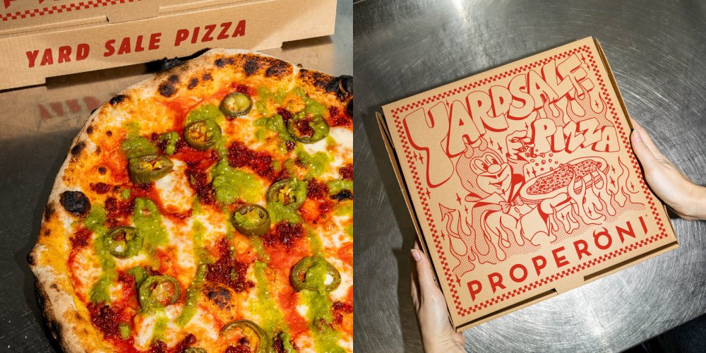 Yard Sale Pizza teams up with PROPERONI