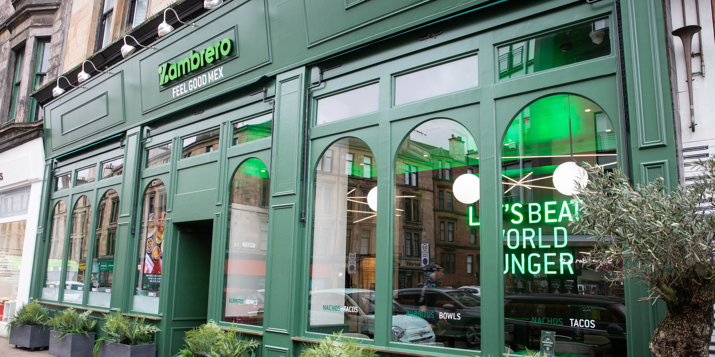 Zambrero launches first restaurant in Scotland